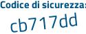 Il Codice di sicurezza è 511 poi 6f12 il tutto attaccato senza spazi