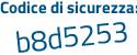 Il Codice di sicurezza è acf segue 4eaa il tutto attaccato senza spazi