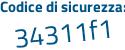 Il Codice di sicurezza è bc1 continua con ccd2 il tutto attaccato senza spazi
