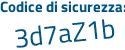 Il Codice di sicurezza è 5f76c4d il tutto attaccato senza spazi