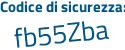 Il Codice di sicurezza è 5b12 poi 2bZ il tutto attaccato senza spazi