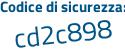 Il Codice di sicurezza è 5a continua con 2daf7 il tutto attaccato senza spazi