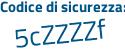 Il Codice di sicurezza è 748 poi 4761 il tutto attaccato senza spazi