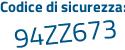Il Codice di sicurezza è cf continua con e92ed il tutto attaccato senza spazi