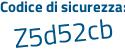Il Codice di sicurezza è 37 continua con 9556e il tutto attaccato senza spazi