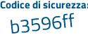 Il Codice di sicurezza è Z8f35d1 il tutto attaccato senza spazi