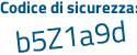 Il Codice di sicurezza è 3fZZ8 segue e3 il tutto attaccato senza spazi