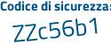Il Codice di sicurezza è d193eeZ il tutto attaccato senza spazi