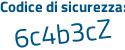 Il Codice di sicurezza è 411cc poi 5a il tutto attaccato senza spazi