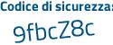 Il Codice di sicurezza è abb53f2 il tutto attaccato senza spazi