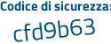 Il Codice di sicurezza è 2da5c continua con e9 il tutto attaccato senza spazi