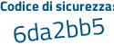Il Codice di sicurezza è 44 continua con 3256f il tutto attaccato senza spazi