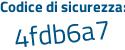 Il Codice di sicurezza è 6f2dfae il tutto attaccato senza spazi