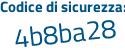 Il Codice di sicurezza è fc9Z9 poi 6e il tutto attaccato senza spazi