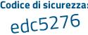 Il Codice di sicurezza è e poi 281e1b il tutto attaccato senza spazi