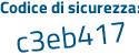 Il Codice di sicurezza è d2 continua con 816f2 il tutto attaccato senza spazi