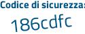 Il Codice di sicurezza è 5f poi c7666 il tutto attaccato senza spazi