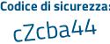 Il Codice di sicurezza è 1Z poi a51c3 il tutto attaccato senza spazi