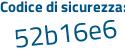 Il Codice di sicurezza è Zf392a5 il tutto attaccato senza spazi