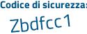 Il Codice di sicurezza è 56d segue e2f8 il tutto attaccato senza spazi