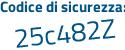 Il Codice di sicurezza è bbZ segue Z4e8 il tutto attaccato senza spazi
