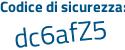 Il Codice di sicurezza è cff91ee il tutto attaccato senza spazi