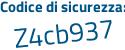 Il Codice di sicurezza è 1bad199 il tutto attaccato senza spazi