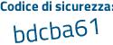 Il Codice di sicurezza è 9 continua con a2df9e il tutto attaccato senza spazi
