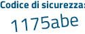 Il Codice di sicurezza è Z72 segue c539 il tutto attaccato senza spazi