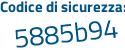 Il Codice di sicurezza è f925f1Z il tutto attaccato senza spazi
