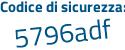 Il Codice di sicurezza è f9adc9b il tutto attaccato senza spazi