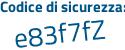 Il Codice di sicurezza è 9e2e4 poi b2 il tutto attaccato senza spazi