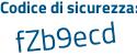 Il Codice di sicurezza è 344 poi 3c29 il tutto attaccato senza spazi