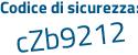 Il Codice di sicurezza è 8253 poi 3de il tutto attaccato senza spazi