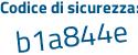 Il Codice di sicurezza è 31b8 poi 11Z il tutto attaccato senza spazi