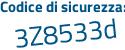 Il Codice di sicurezza è 693b8e6 il tutto attaccato senza spazi
