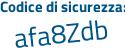 Il Codice di sicurezza è 53b8893 il tutto attaccato senza spazi
