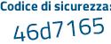 Il Codice di sicurezza è 2 poi 663Z29 il tutto attaccato senza spazi