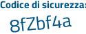 Il Codice di sicurezza è 66b4274 il tutto attaccato senza spazi