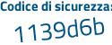 Il Codice di sicurezza è 4Z797 segue 89 il tutto attaccato senza spazi