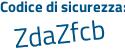 Il Codice di sicurezza è 74b poi a738 il tutto attaccato senza spazi