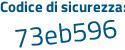 Il Codice di sicurezza è f13ff8b il tutto attaccato senza spazi