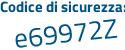 Il Codice di sicurezza è 9a141ca il tutto attaccato senza spazi