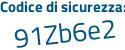 Il Codice di sicurezza è f95ee continua con 9a il tutto attaccato senza spazi