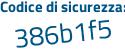 Il Codice di sicurezza è 5368 poi f4a il tutto attaccato senza spazi