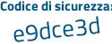 Il Codice di sicurezza è 25 continua con 5d741 il tutto attaccato senza spazi