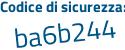 Il Codice di sicurezza è 932Z segue 419 il tutto attaccato senza spazi