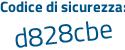 Il Codice di sicurezza è 21df7b3 il tutto attaccato senza spazi