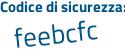 Il Codice di sicurezza è 95Z8 continua con 335 il tutto attaccato senza spazi
