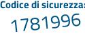 Il Codice di sicurezza è f421dca il tutto attaccato senza spazi